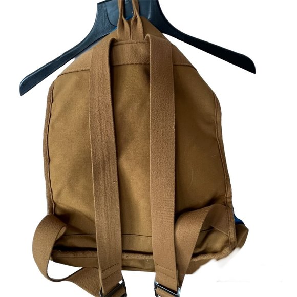 L.L. Bean Blue Tan Backpack - Picture 2 of 2